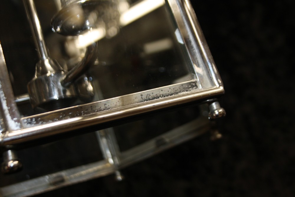 Early 20th century Hexagon chrome hall lantern View VIII