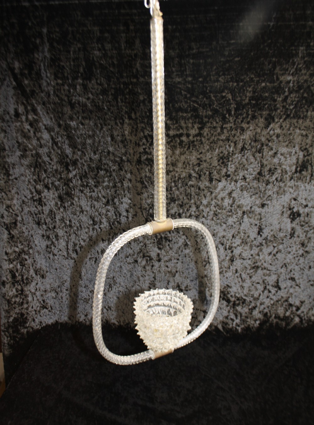 Early 20th century Italian Murano glass light.