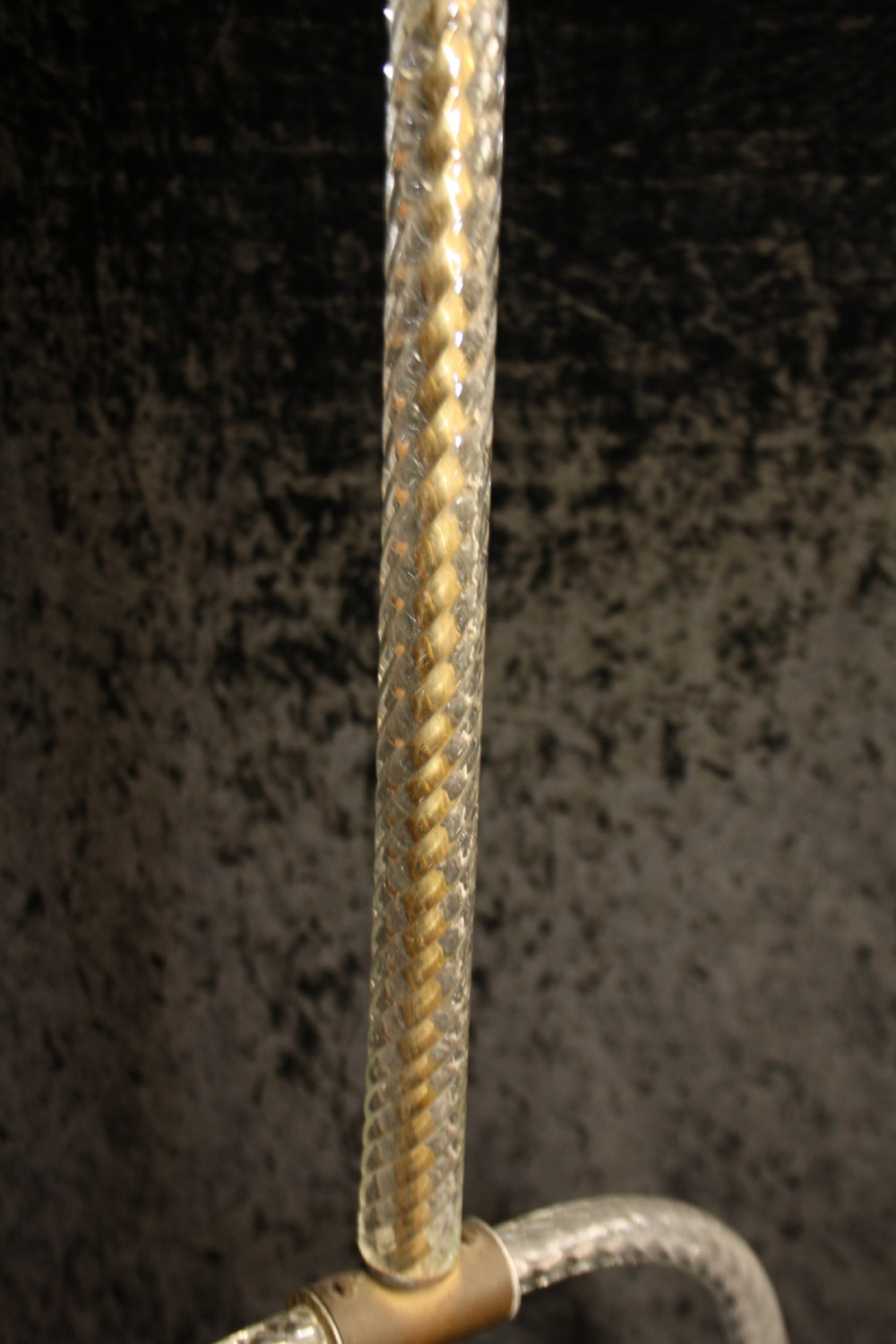 Early 20th century Italian Murano glass light. View VIII