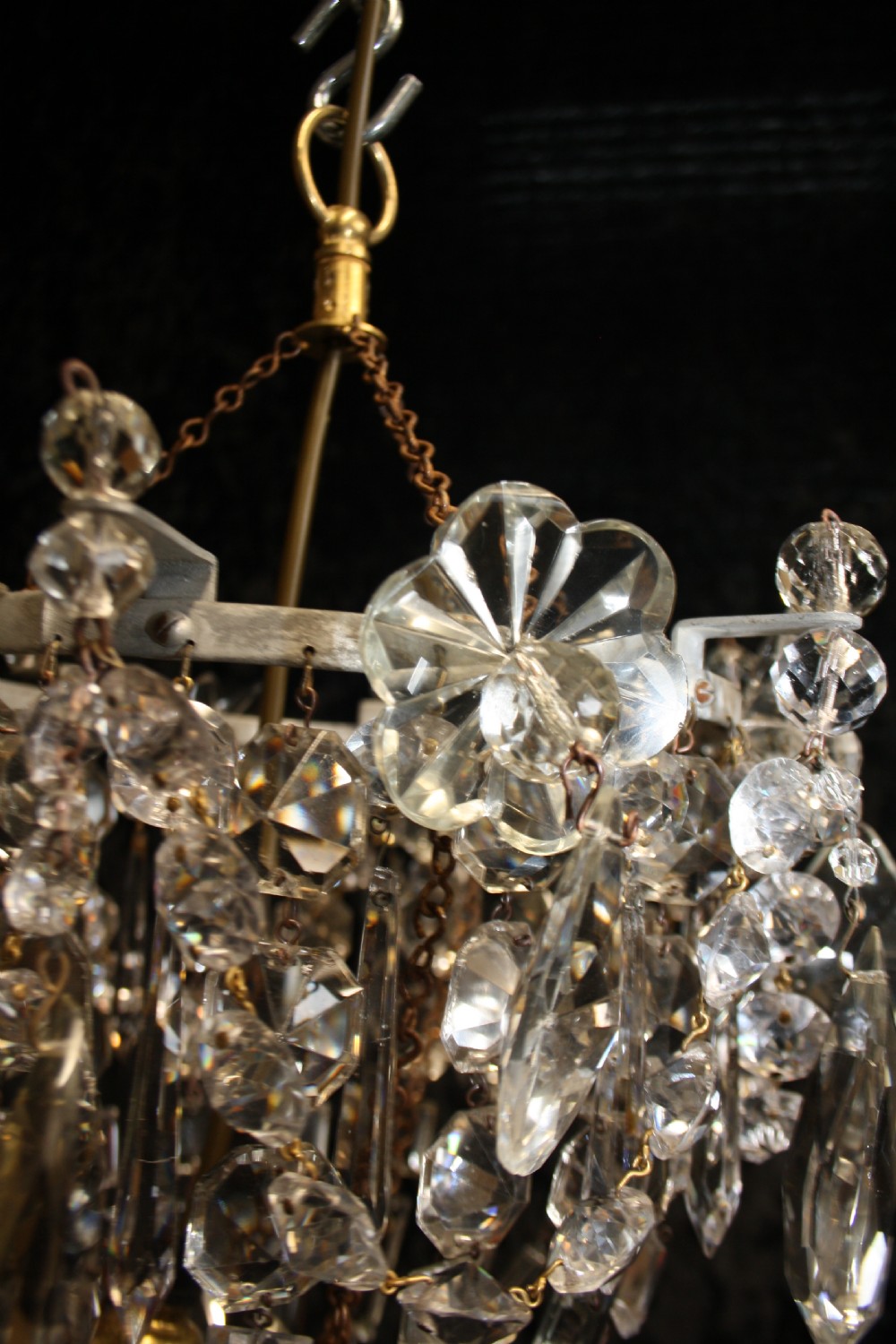 Early 20th century bag chandelier View IV