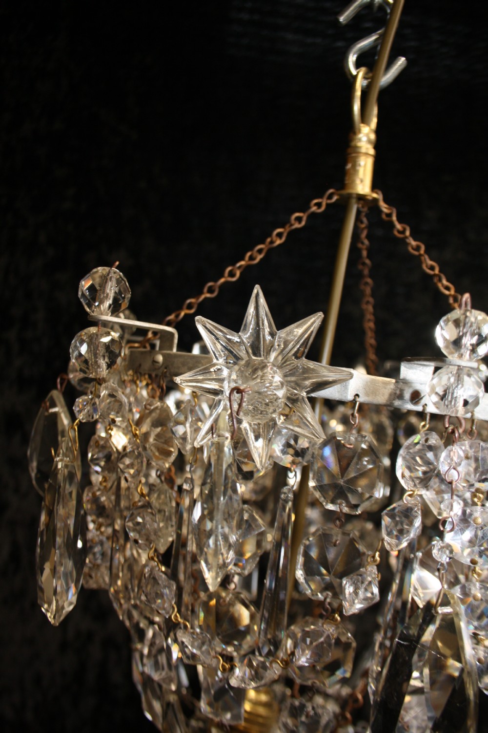 Early 20th century bag chandelier View V