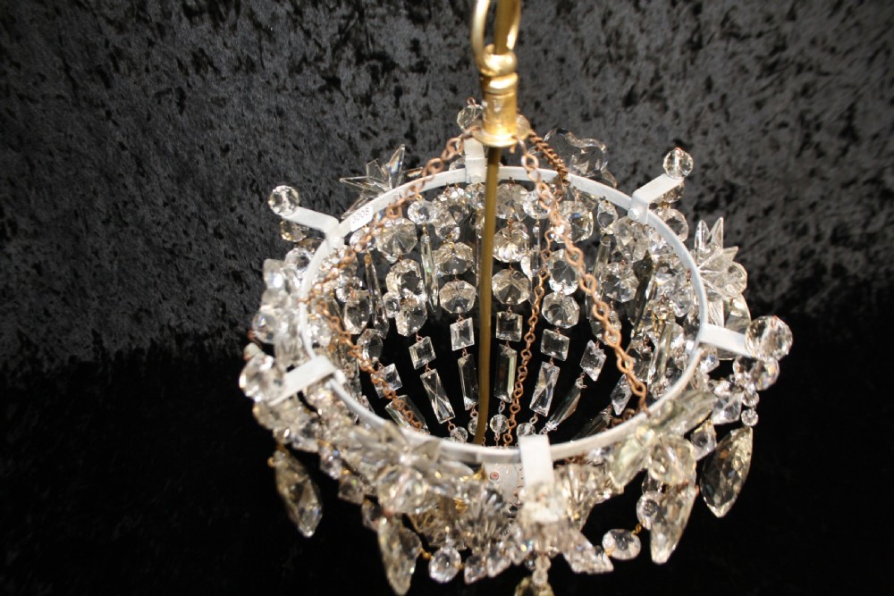 Early 20th century bag chandelier View VI