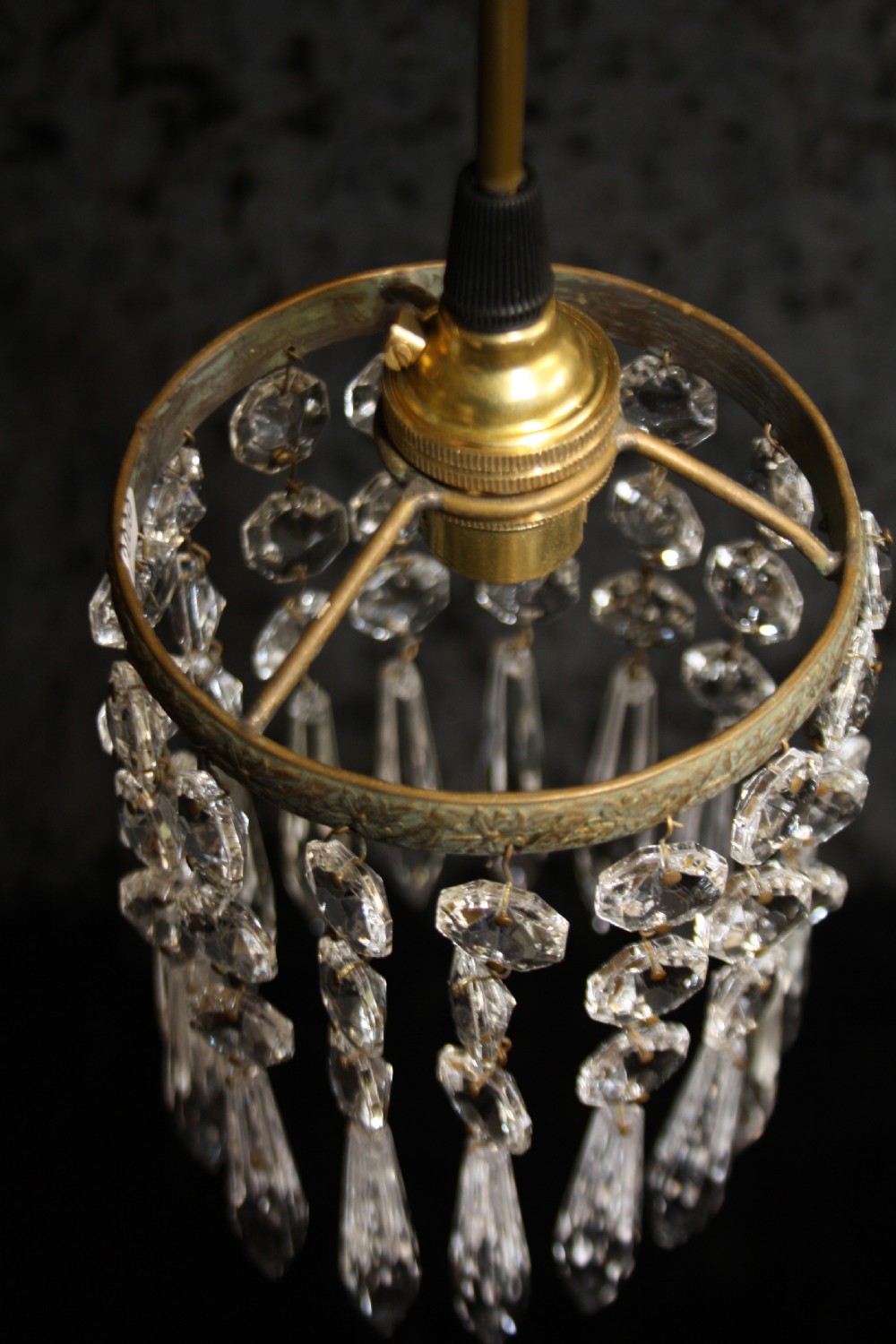 Early 20th century small spike chandelier View V