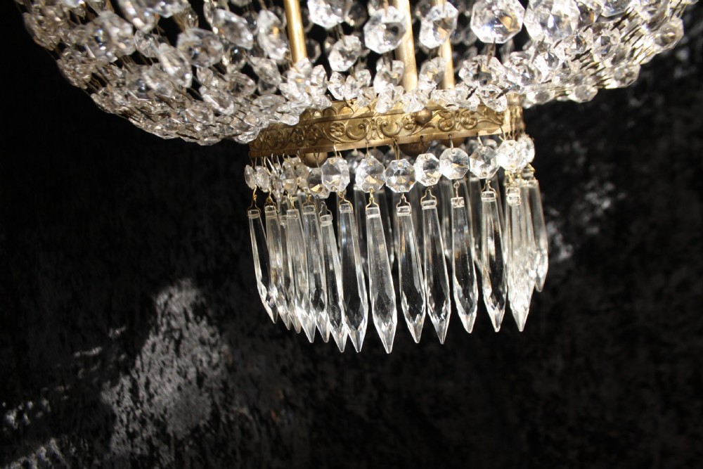 Large hexagon chandelier View II