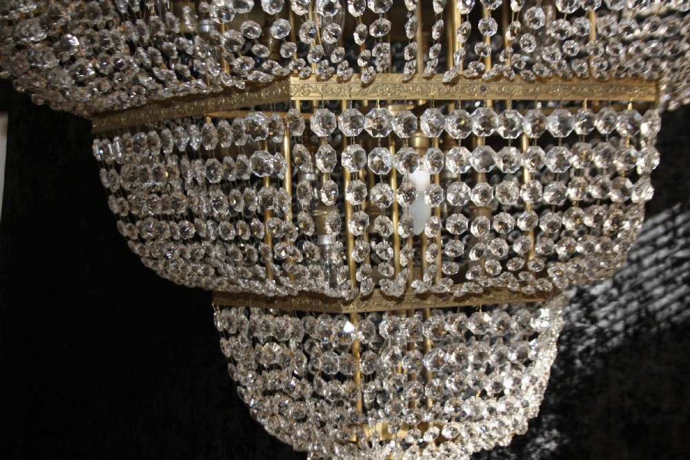 Large hexagon chandelier View IV