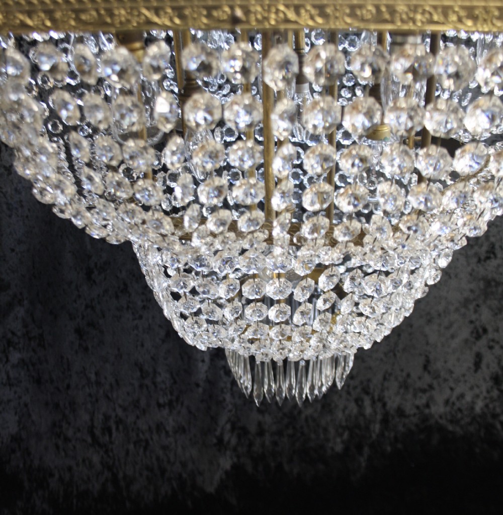 Large hexagon chandelier View VII
