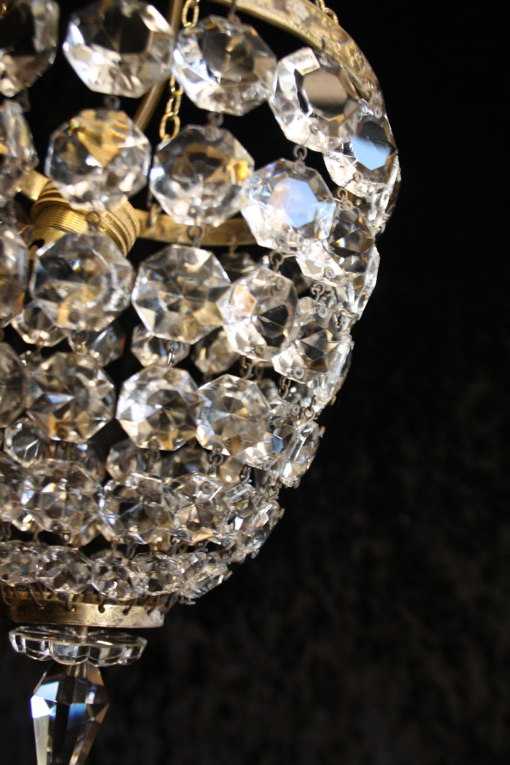 Early 20th century bag chandelier View VI