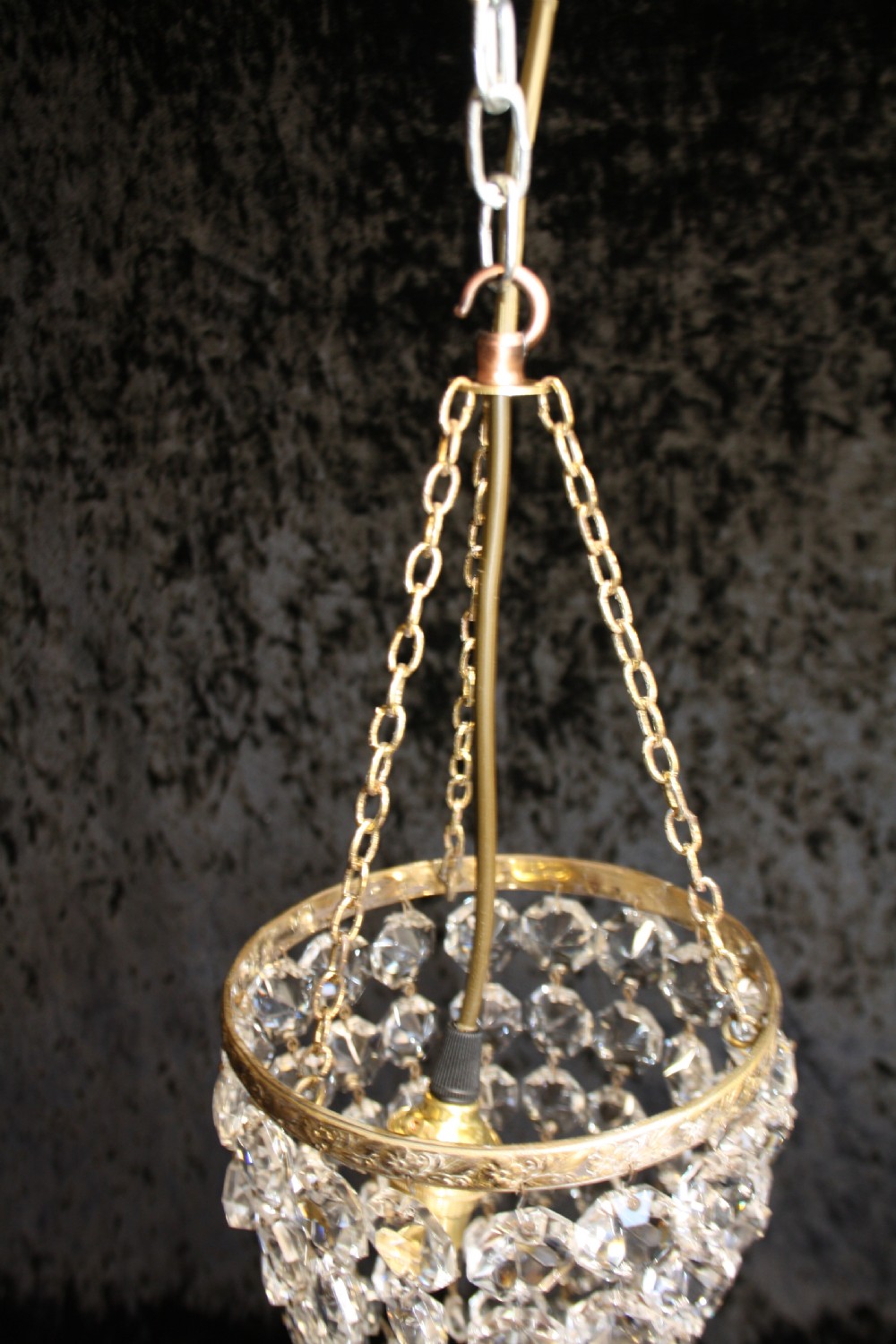 Early 20th century bag chandelier View VII