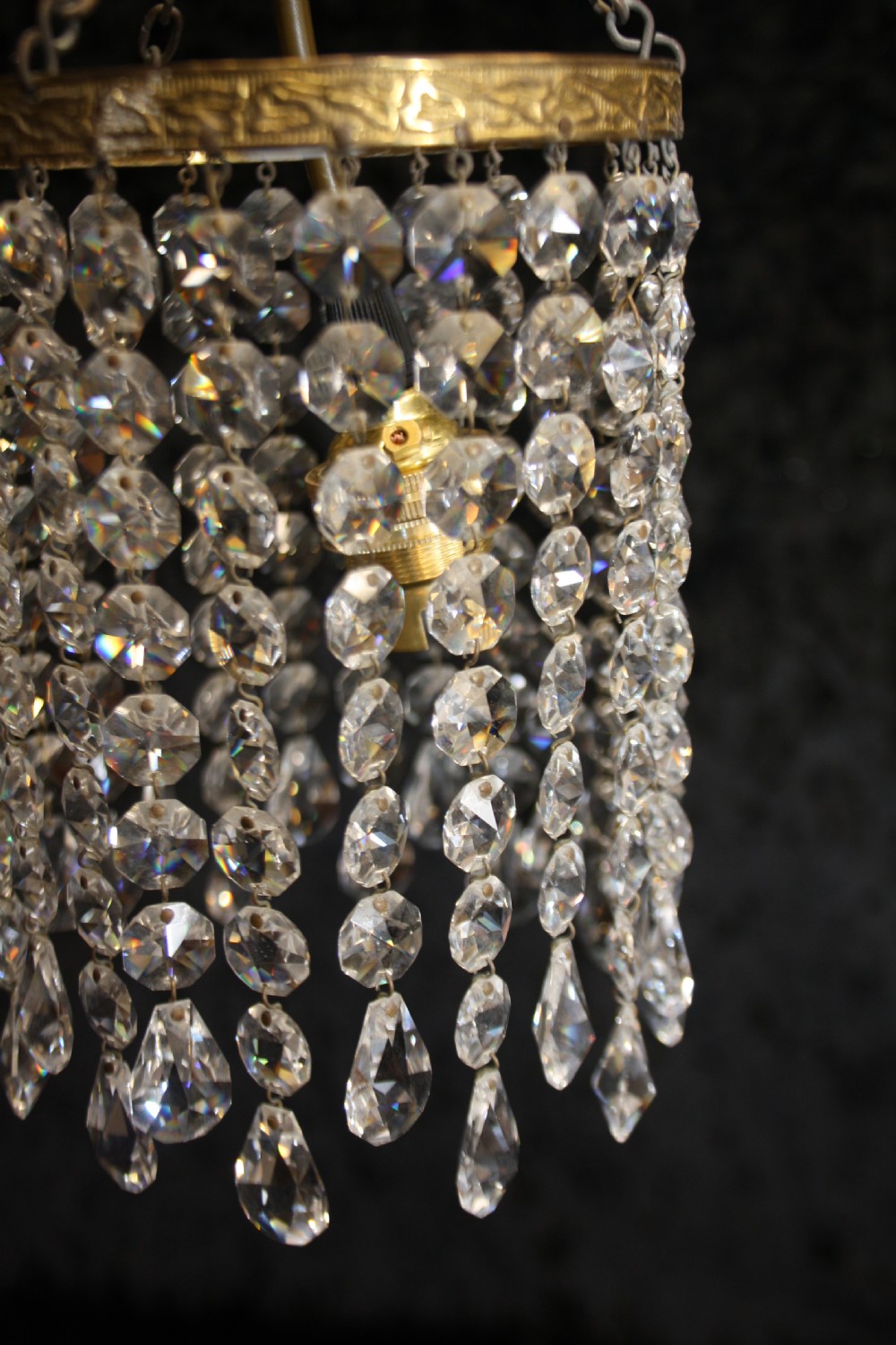 Early 20th century small chandelier View VI