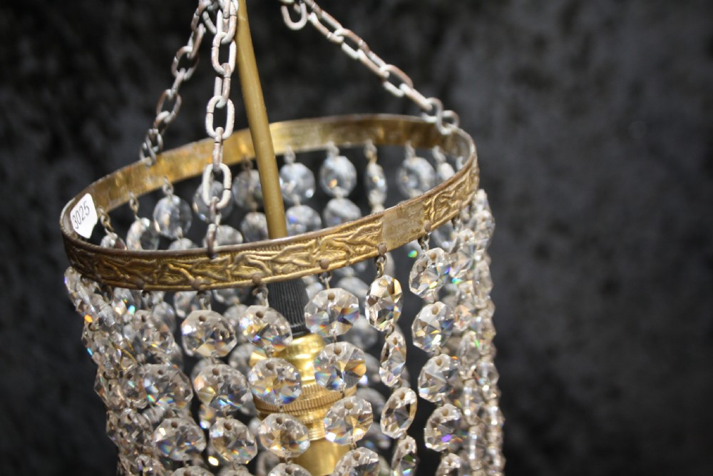 Early 20th century small chandelier View VIII