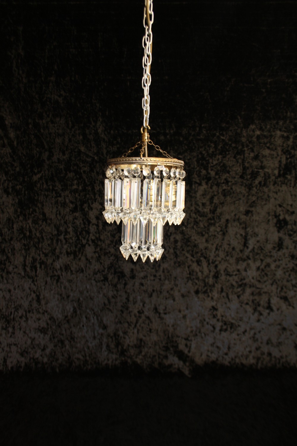 Early 20th century lustre chandelier.