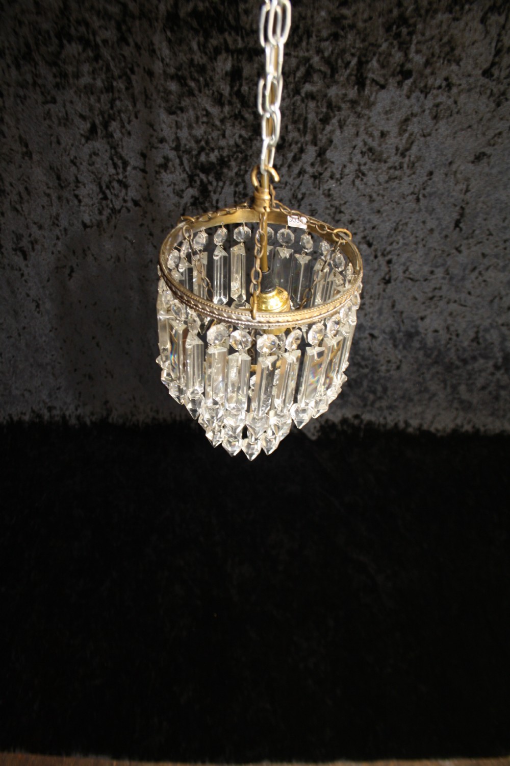 Early 20th century lustre chandelier. View II