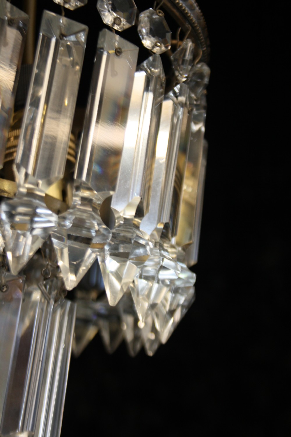 Early 20th century lustre chandelier. View VI