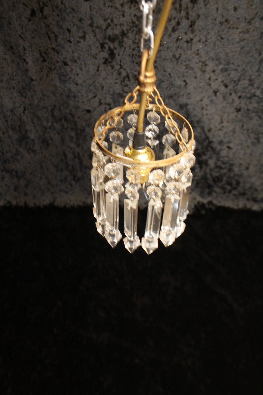 Early 20th century small lustre chandelier View II