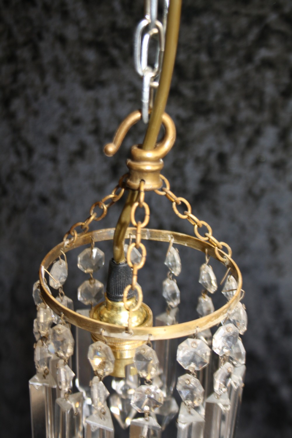 Early 20th century small lustre chandelier View V