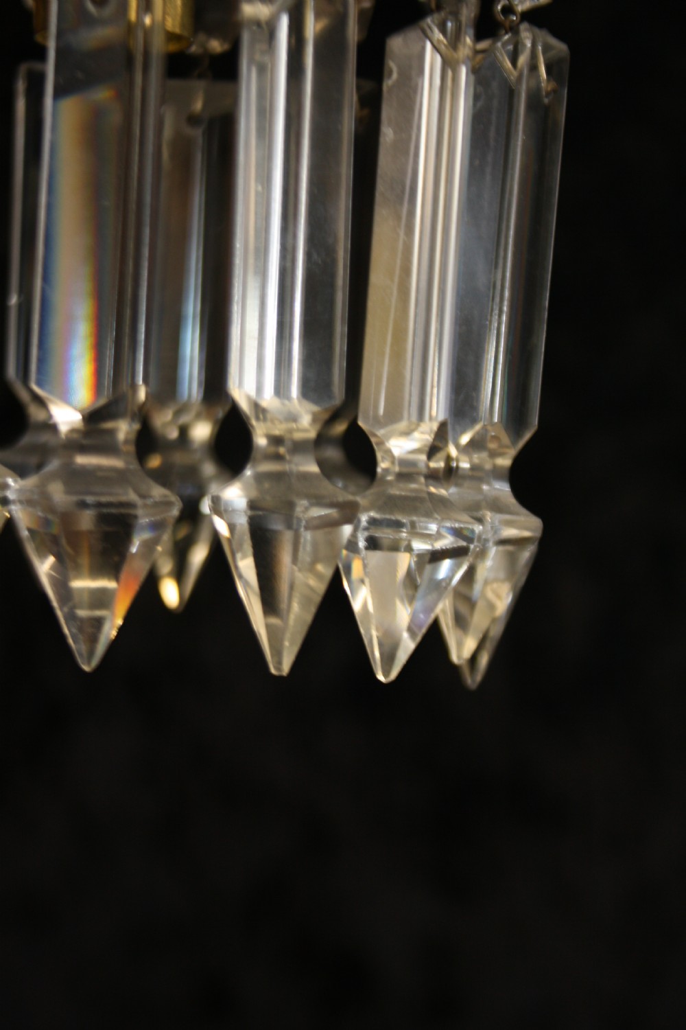 Early 20th century small lustre chandelier View VII