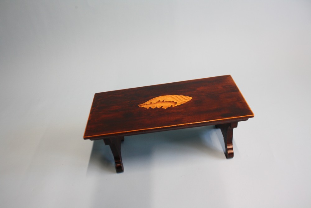 Late 19th-century miniature folding table View II