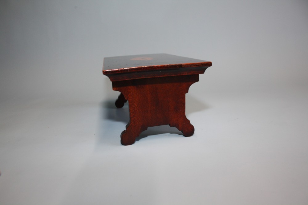 Late 19th-century miniature folding table View VIII