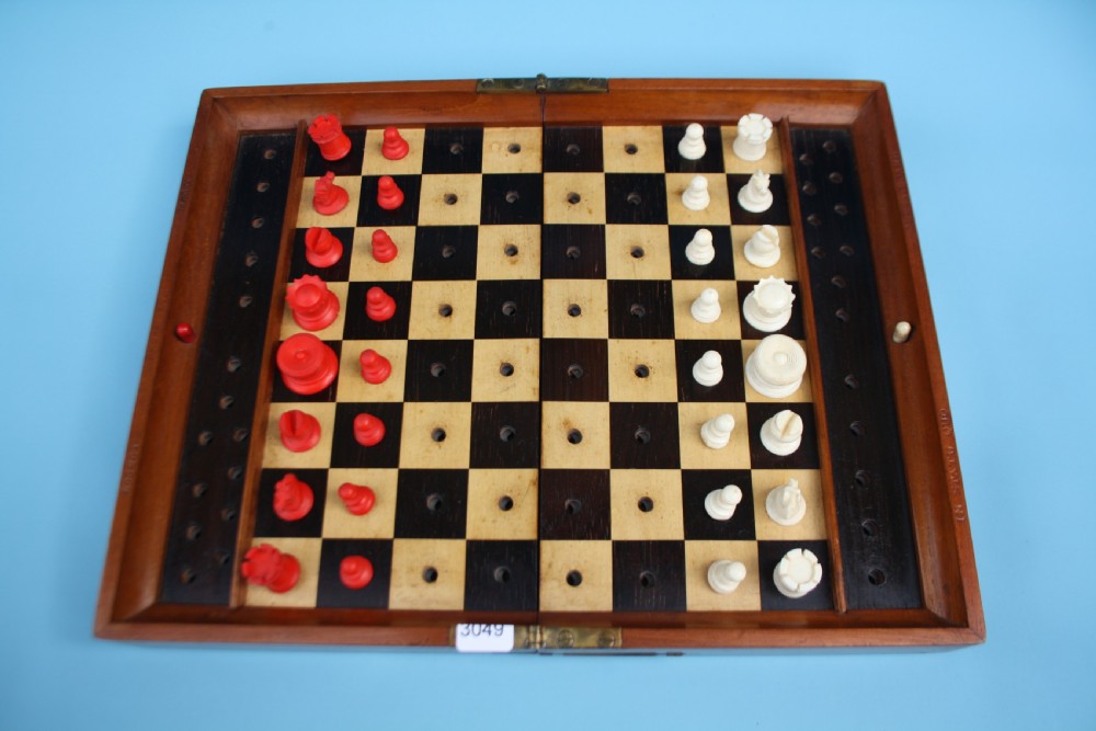 Jaques of London chess set in statu quo