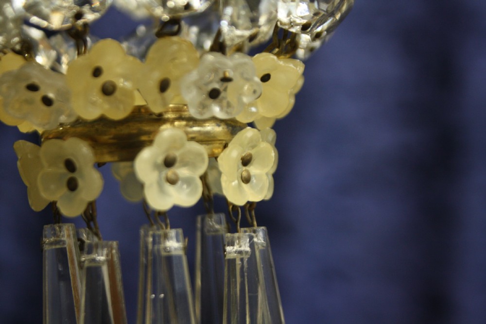 Pair of early 20th century bag chandeliers View VII