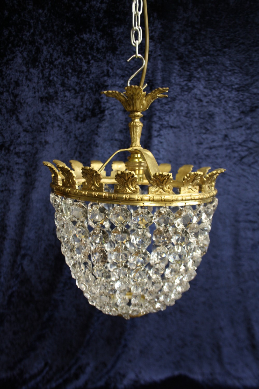Early 20th century bag chandelier View II