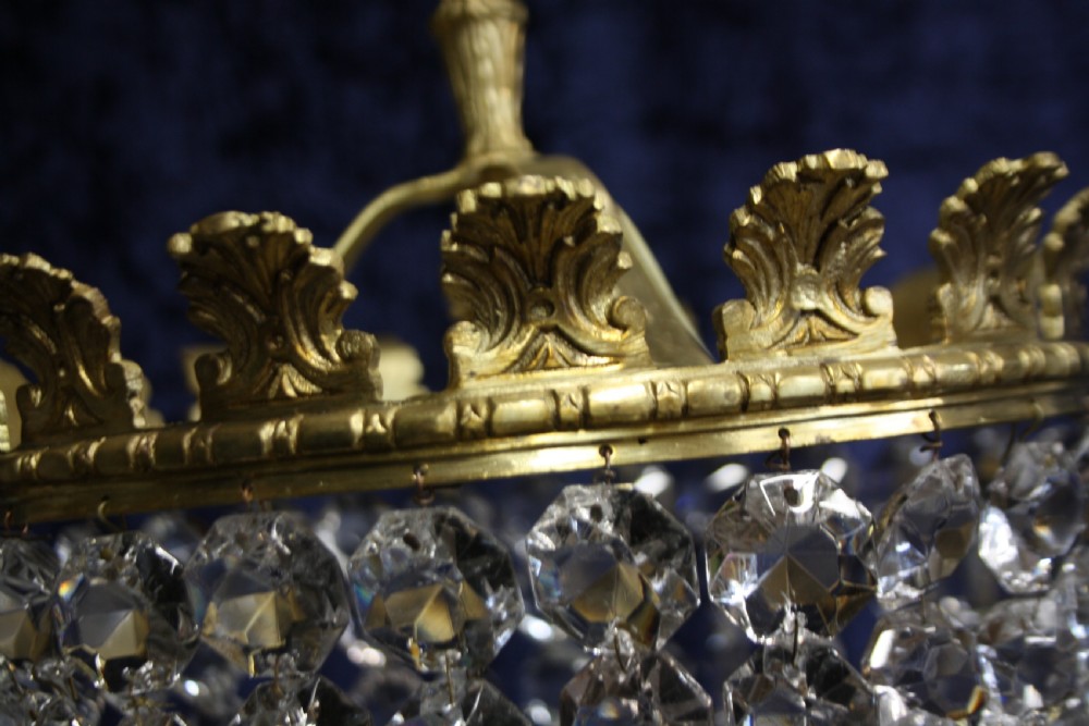 Early 20th century bag chandelier View VI