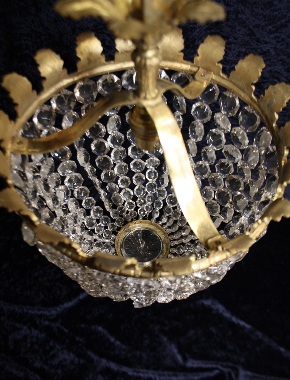 Early 20th century bag chandelier View X