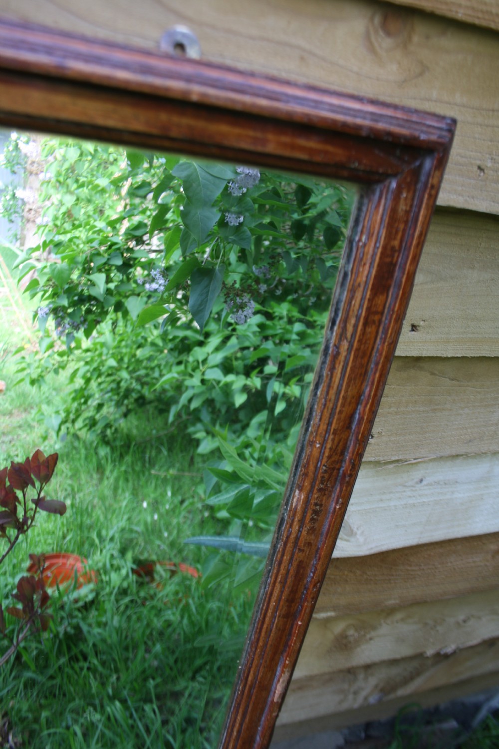  Late 19th century large 6.5' x 3.5' mirror View V