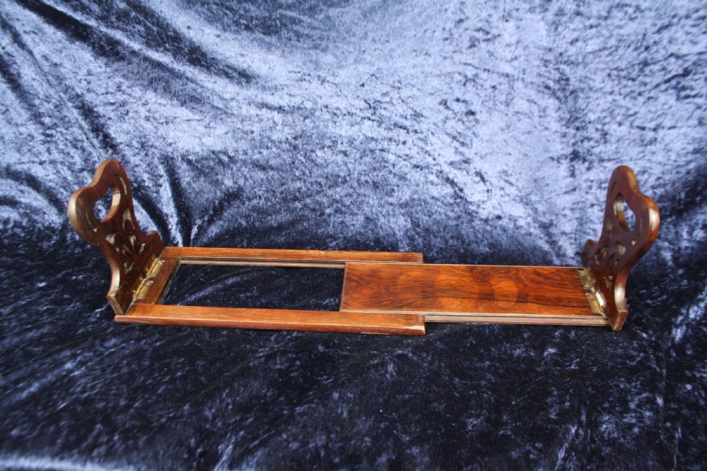 19th-century rosewood book slide View IV