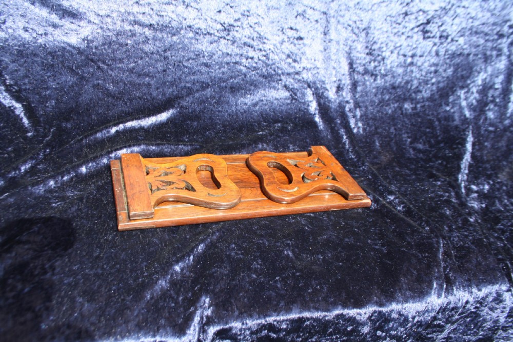 19th-century rosewood book slide View VII