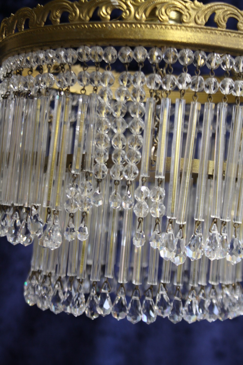Pair of unusual early 20th century chandeliers View VI