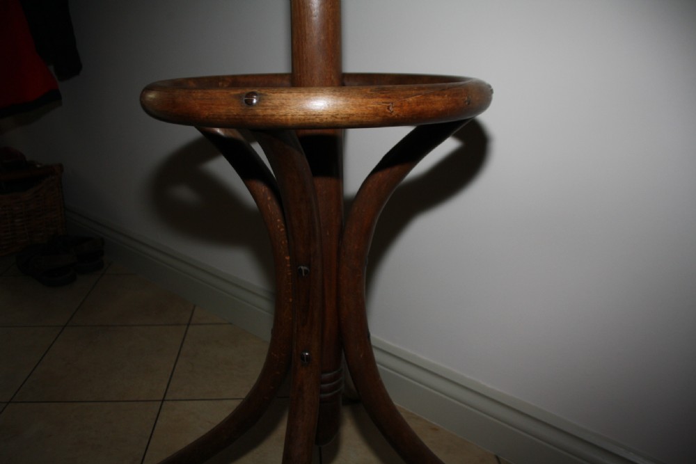 Late 19th century Bentwood hat stand in Beech  View VII