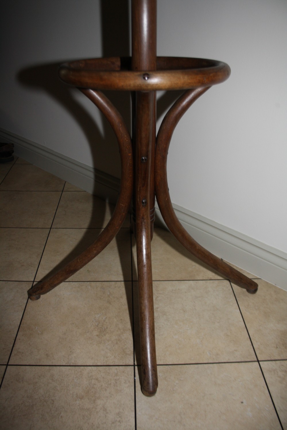 Late 19th century Bentwood hat stand in Beech  View VIII