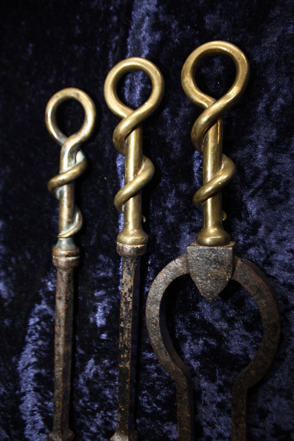 Set of arts and crafts fire tools View IV