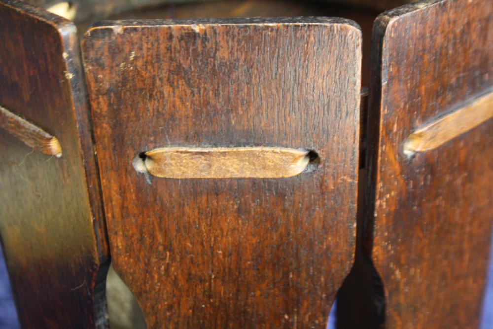 Early 20th century wooden stick stand View II