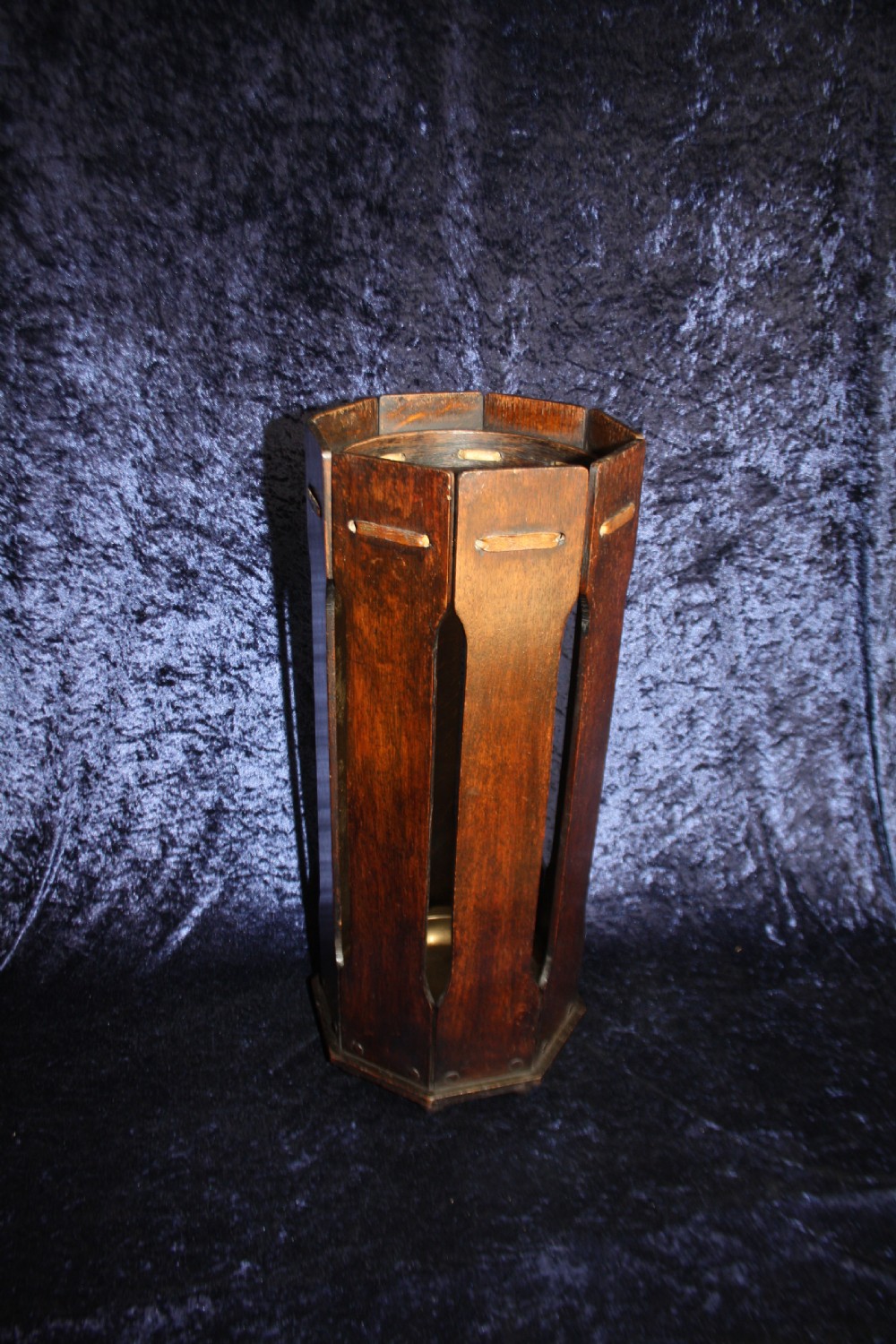 Early 20th century wooden stick stand View III