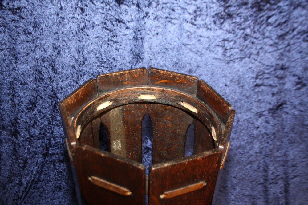 Early 20th century wooden stick stand View VI