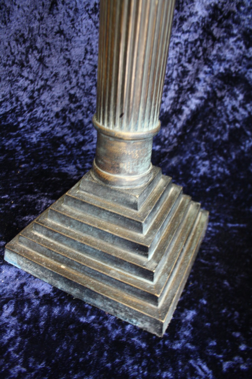 Early 20th century large pair of candlesticks View VII