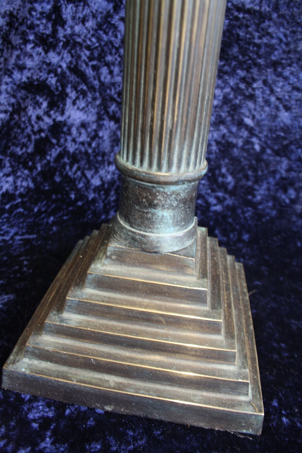 Early 20th century large pair of candlesticks View VIII