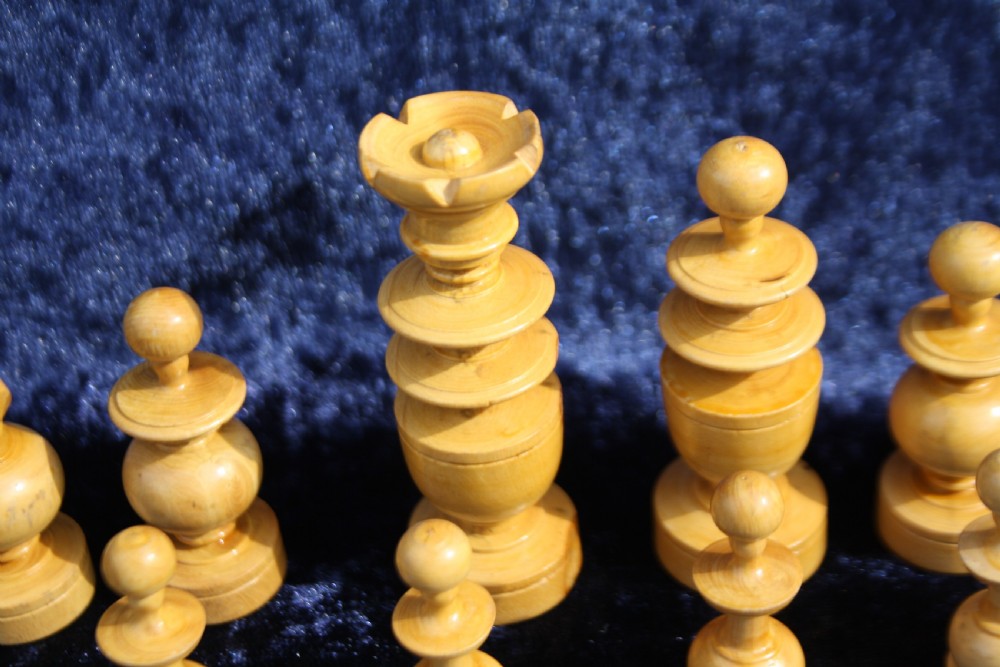 Early 20th century chess set View VII
