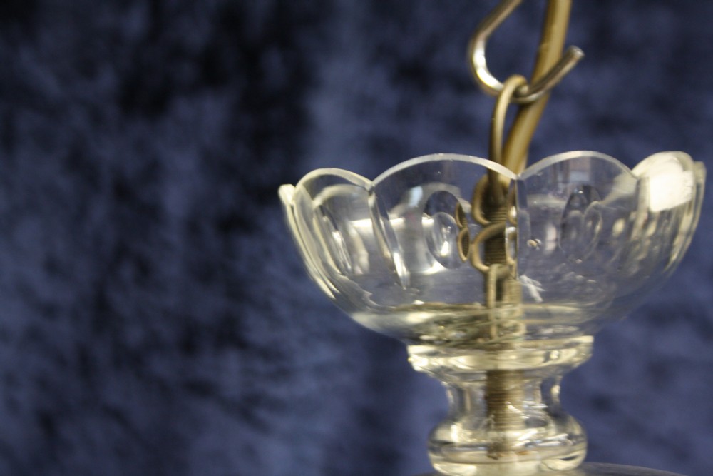 Early 20th century dome top chandelier View VI