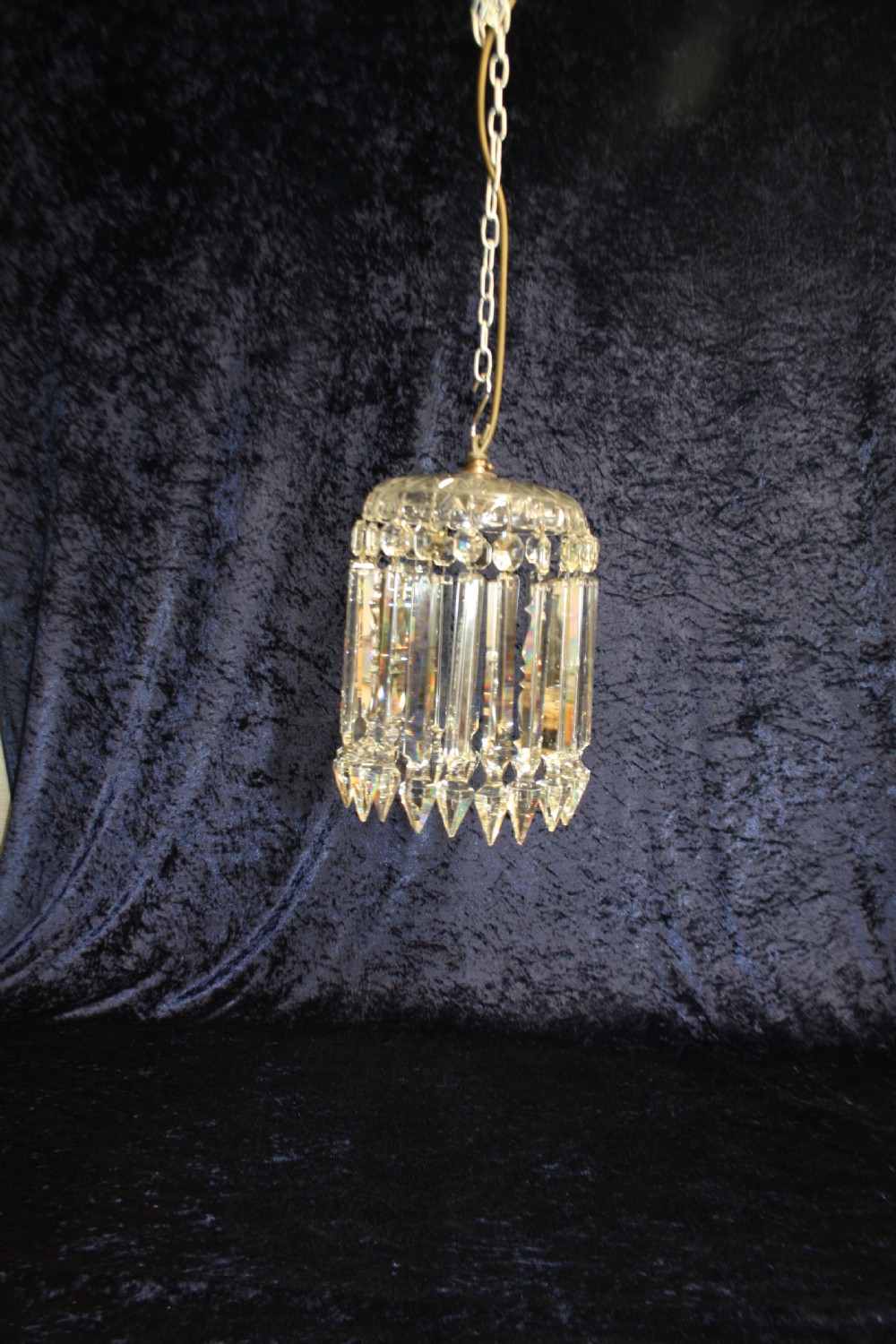 Early 20th century lustre chandelier