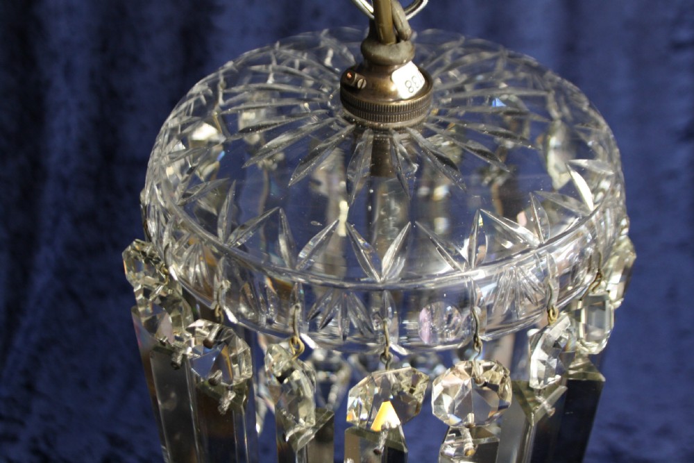 Early 20th century lustre chandelier View IV