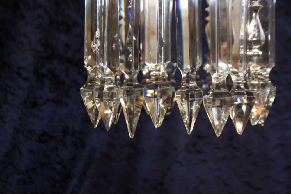 Early 20th century lustre chandelier View VI