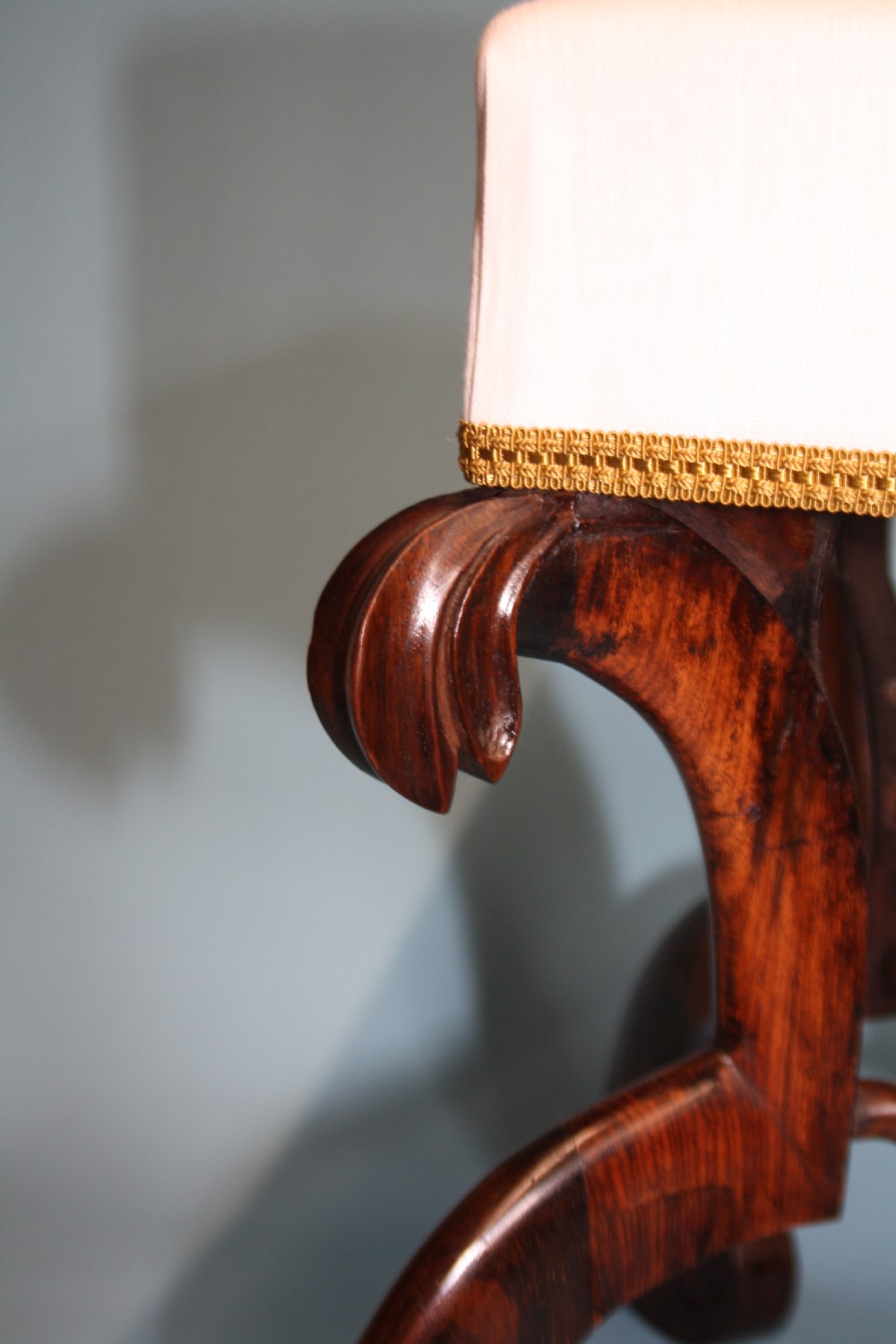 William IV rosewood stool, unusual design View VIII