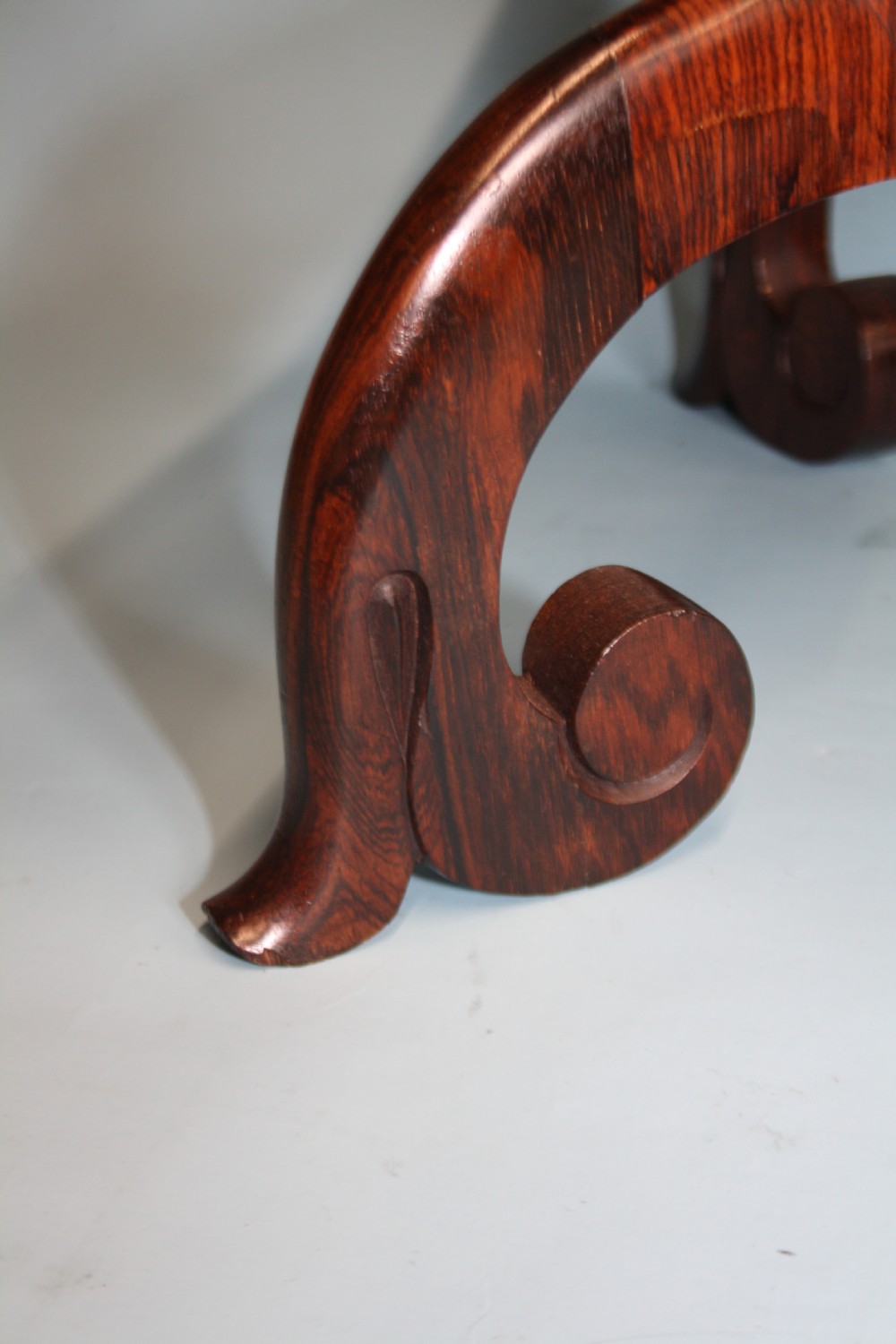 William IV rosewood stool, unusual design View X