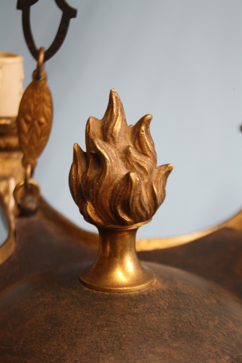 Early 20th century French Empire chandelier View VIII