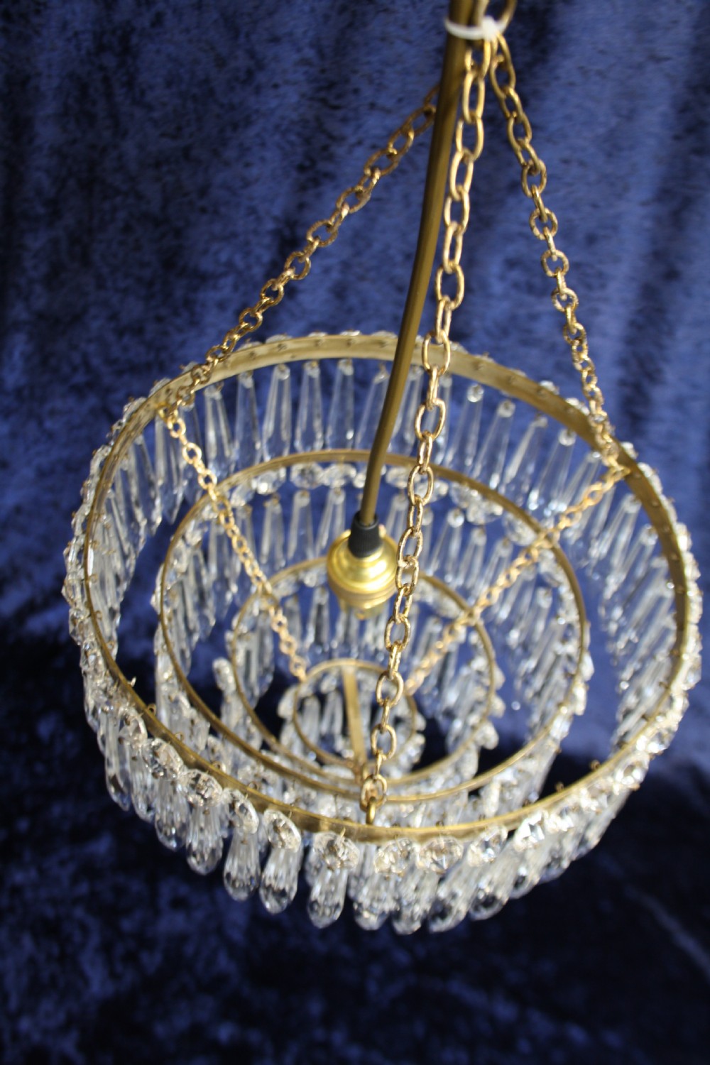 Early 20th century spike chandelier View III