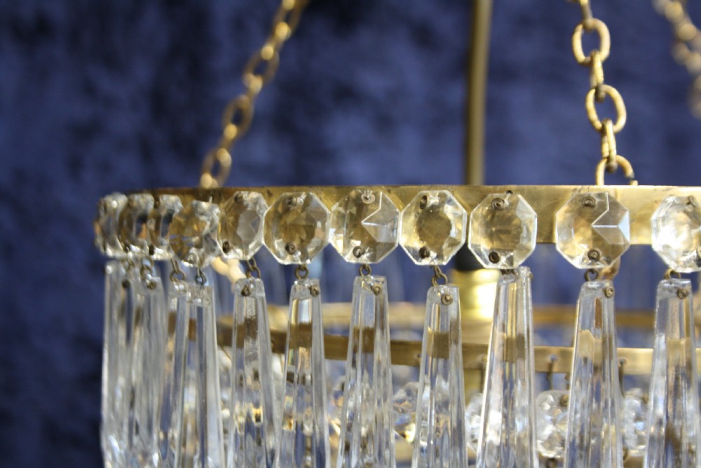 Early 20th century spike chandelier View V