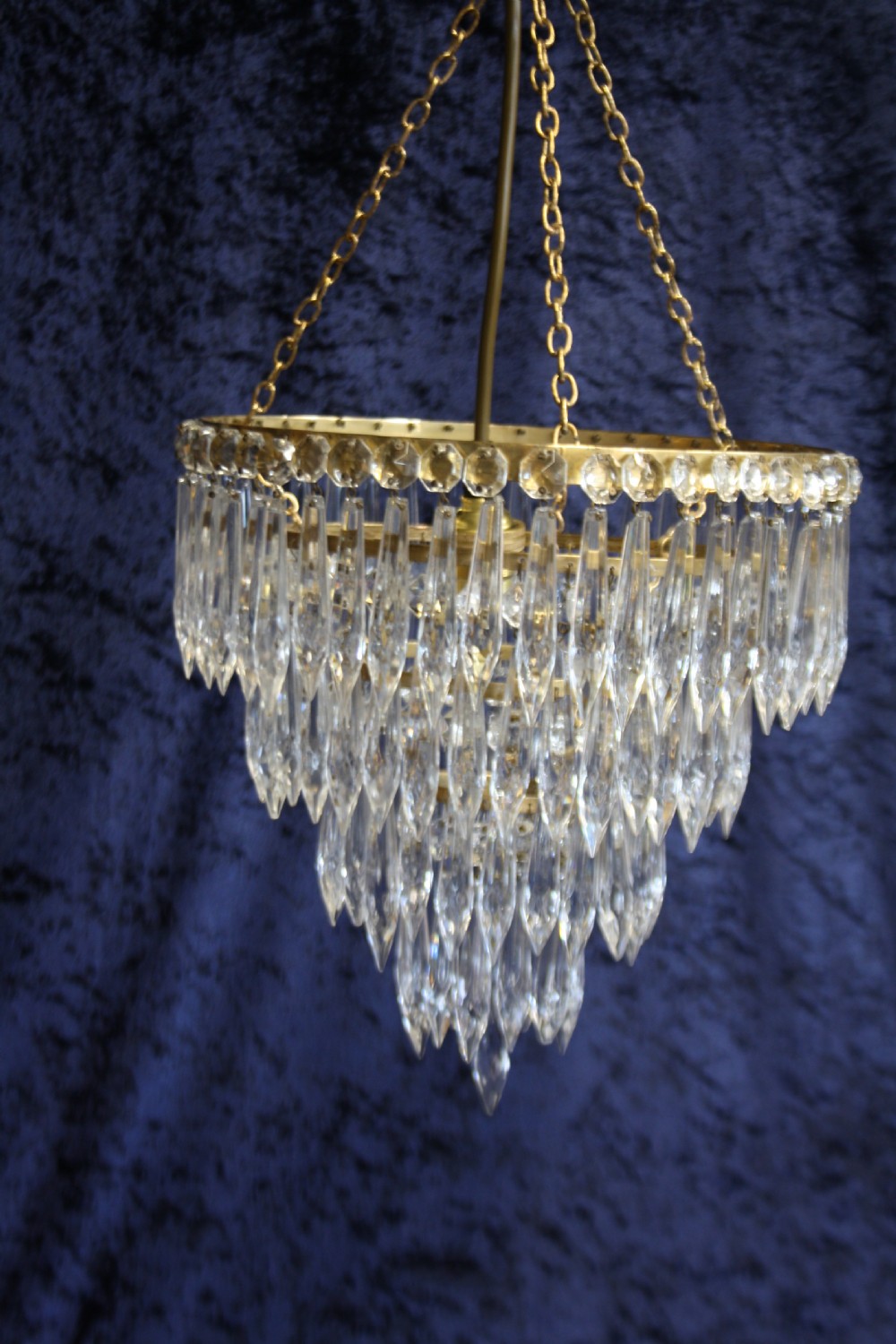Early 20th century spike chandelier View VIII